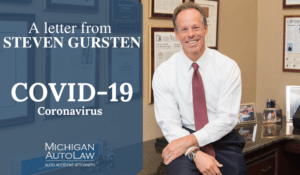 Michigan Auto Law Coronavirus (Covid-19) Preparedness Plan