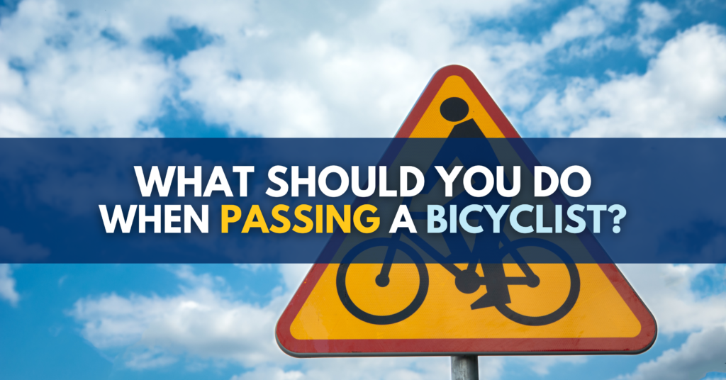 What Should You Do When Passing A Bicyclist In Michigan?